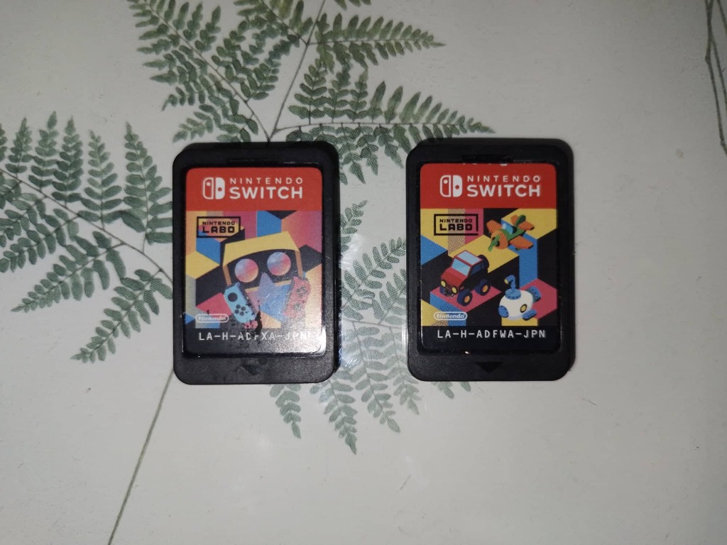 Nintendo shop labo cartridge
