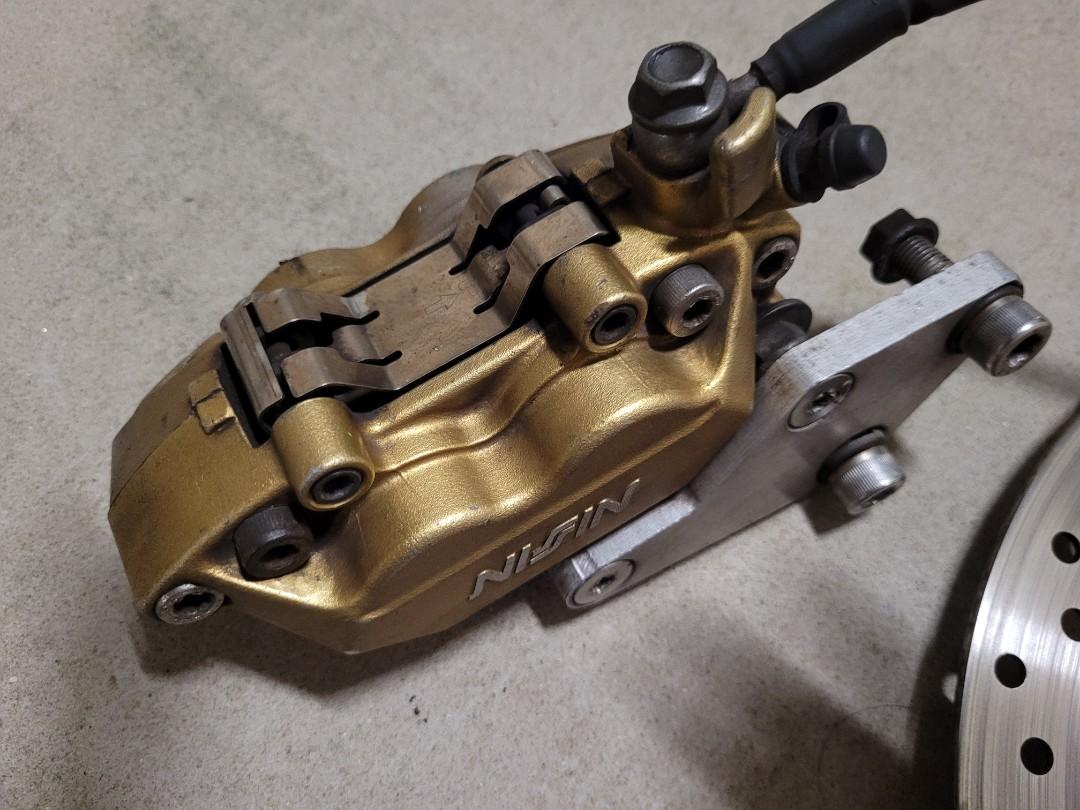 Nissin brake caliper, Motorcycles, Motorcycle Accessories on Carousell