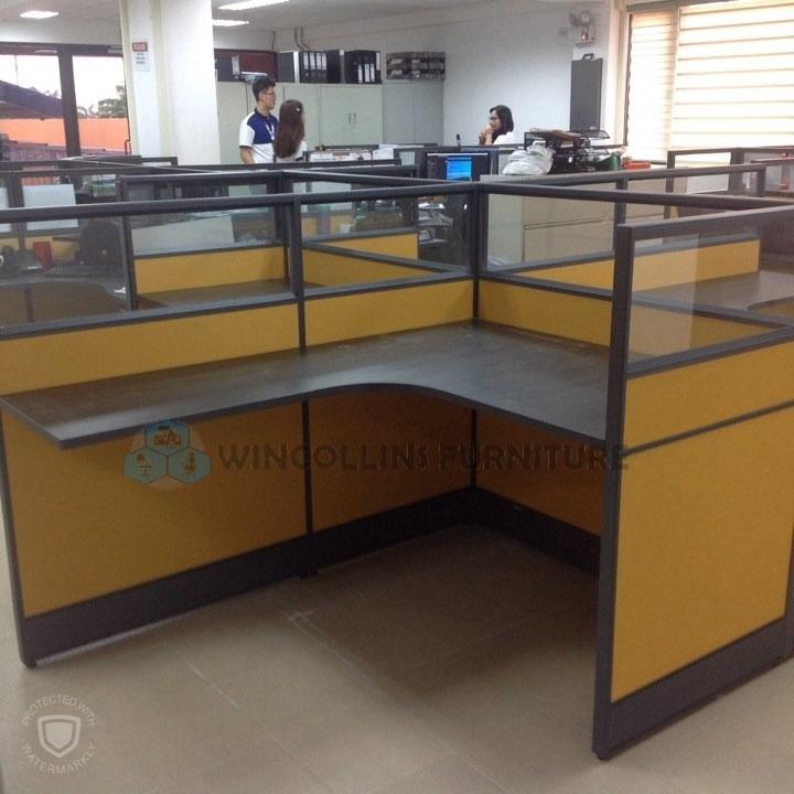 Office Cubicles Workstation Partition -- Modular tables -- Training ...