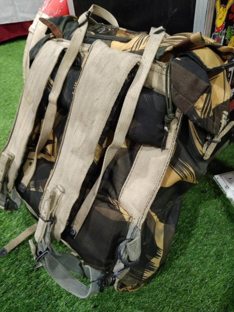 Old army backpack store