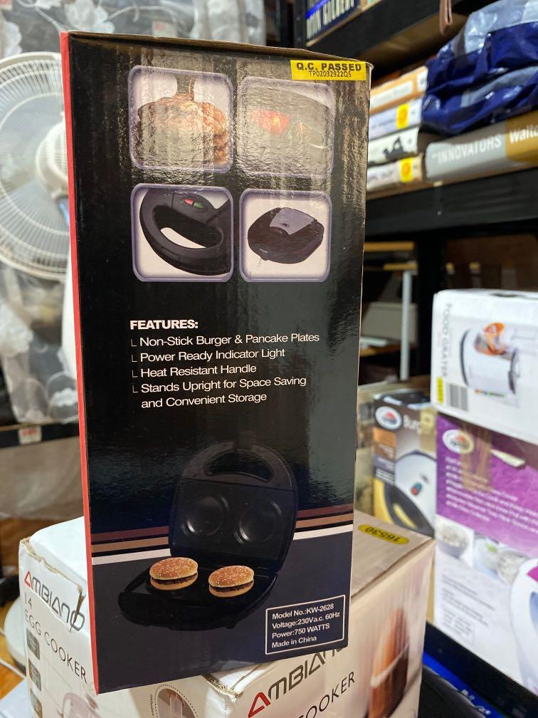 Original Kyowa Burger & Pancake Maker Cool touch (Category: Ovens & Toasters) located in Cabuyao City. Submitted by nicoleecloset (Listing ID 1171275356, Image 2). Description: brandnew original kyowa 2pcs only.
