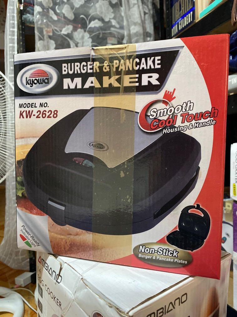Original Kyowa Burger & Pancake Maker Cool touch (Category: Ovens & Toasters) located in Cabuyao City. Submitted by nicoleecloset (Listing ID 1171275356, Image 1). Description: brandnew original kyowa 2pcs only.