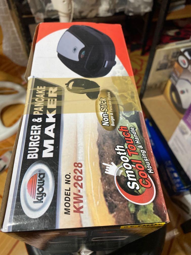 Original Kyowa Burger & Pancake Maker Cool touch (Category: Ovens & Toasters) located in Cabuyao City. Submitted by nicoleecloset (Listing ID 1171275356, Image 3). Description: brandnew original kyowa 2pcs only.