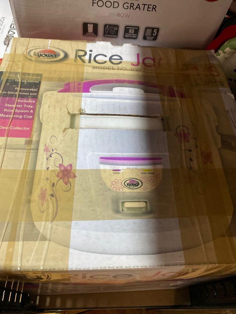 Original Kyowa Rice Jar cooker 1.8L (Category: Cookers) located in Cabuyao City. Submitted by nicoleecloset (Listing ID 1171276021, Image 3). Description: brandnew and original.