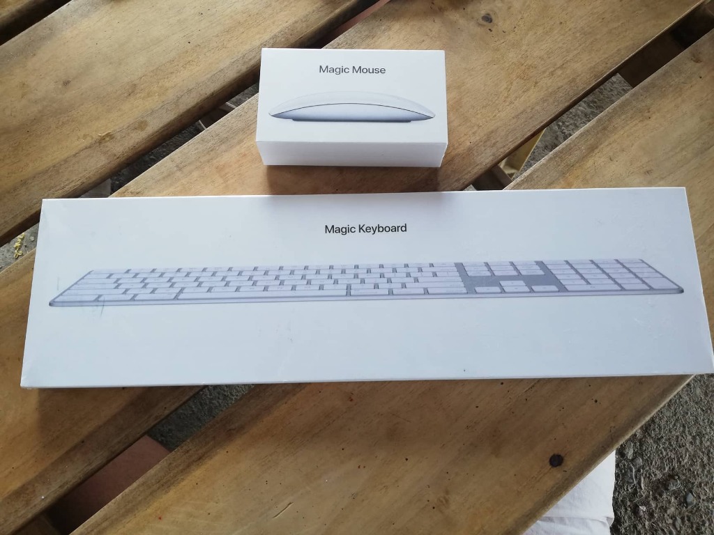 Original Magic keyboard and mouse, Computers & Tech, Parts ...