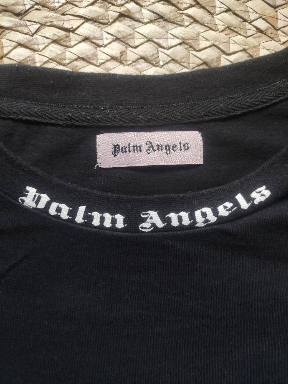 PALM ANGELS SCRIPT, Men's Fashion, Tops & Sets, Tshirts & Polo Shirts ...