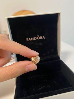 Pandora Rose Gold Heart Charm