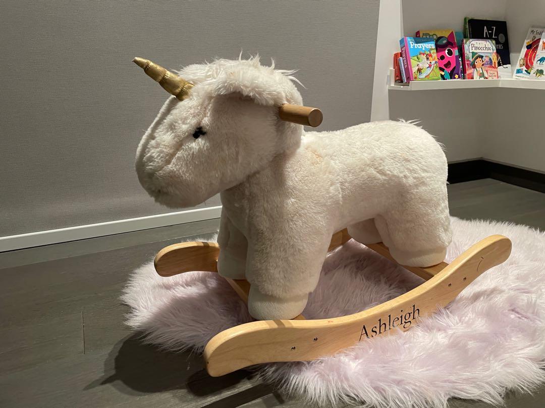 Pottery barn unicorn rocker top