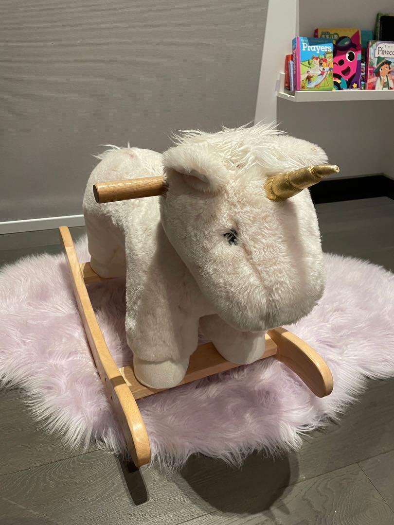 Pottery barn unicorn rocker store