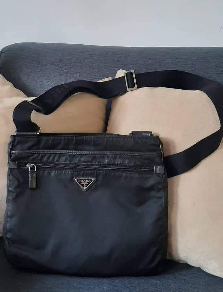 prada sling crossbody bag, Luxury, Bags & Wallets on Carousell