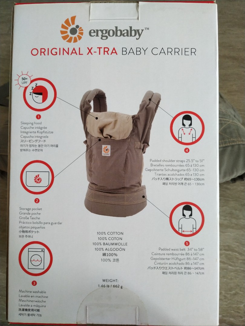 Ergobaby xtra carrier new arrivals