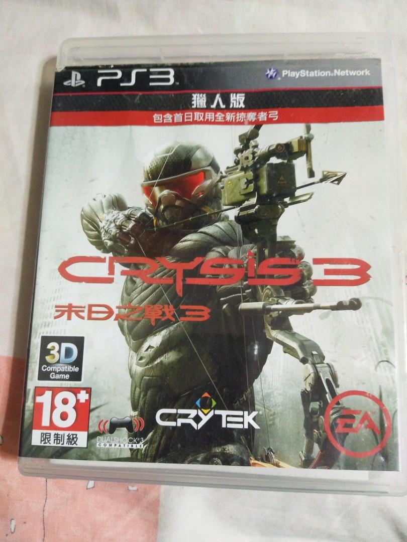Ps3 Crysis 3 Hunter Edition 末日之戰3 獵人版中文字幕說明書 電子遊戲 電子遊戲機 Playstation Carousell