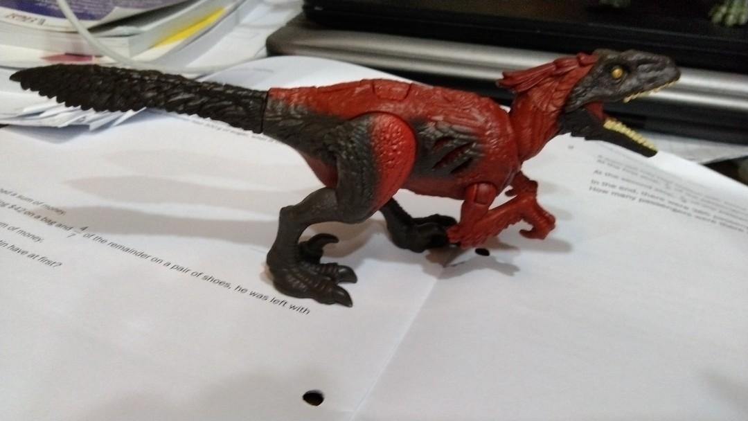 Pyro Raptor Teddy Pyroraptor extreme damage trading only, Hobbies & Toys, Toys & Games on ...