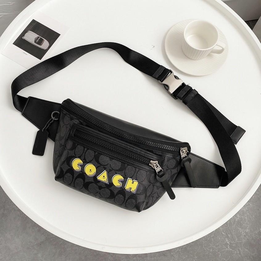 READY JKT ORIGINAL Coach X Pac Man Terrain Belt Bag crossbody bag