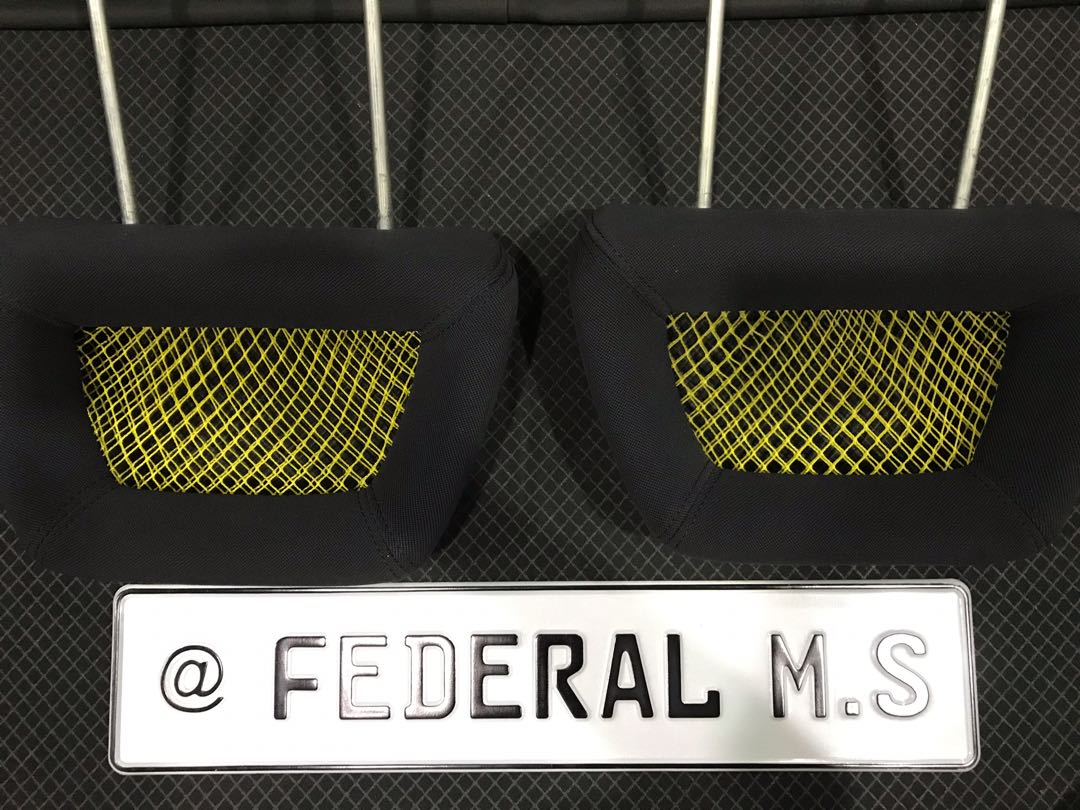 Recaro Headrest (Kuning), Auto Accessories on Carousell