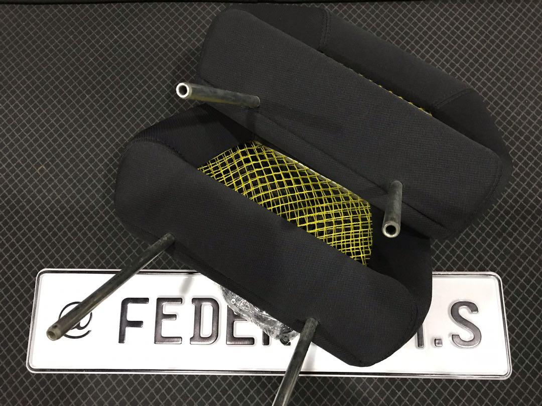 Recaro Headrest (Kuning), Auto Accessories on Carousell