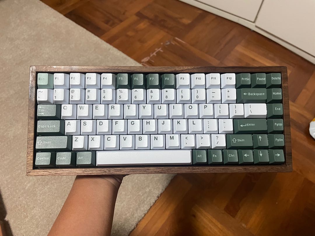 Custom Wood Keyboard, Computers & Tech, Parts & Accessories, Computer