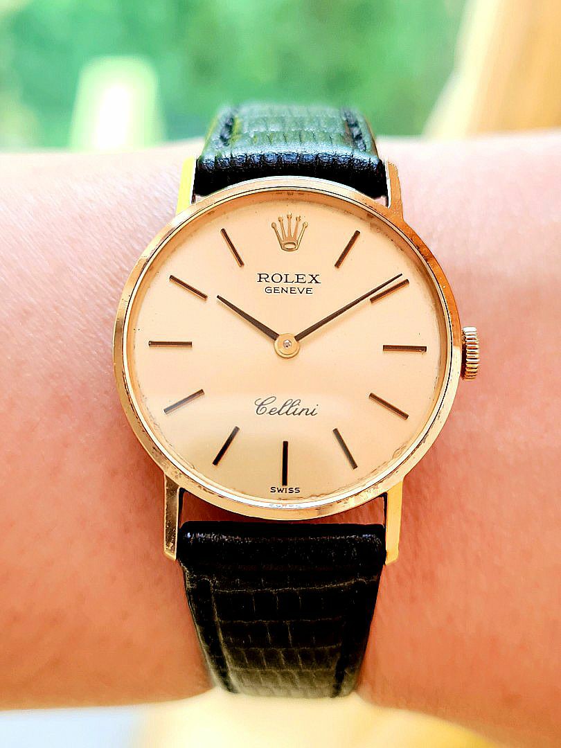 Rolex cellini top yellow gold