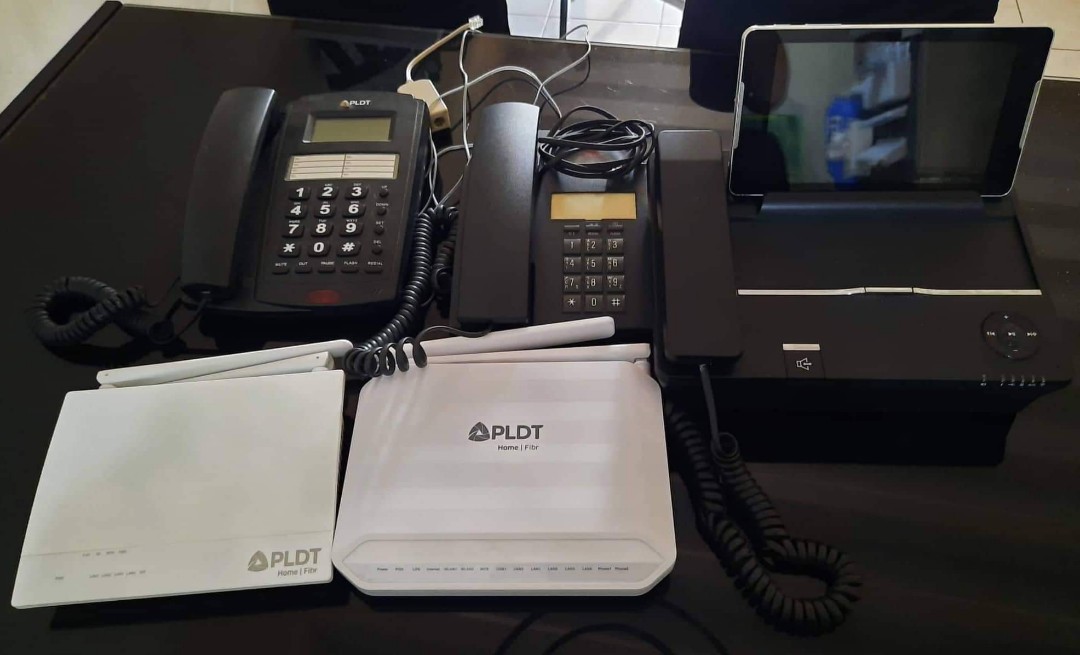 Pan Router Telepones Router and telephones set, Computers & Tech, Office & Business ...