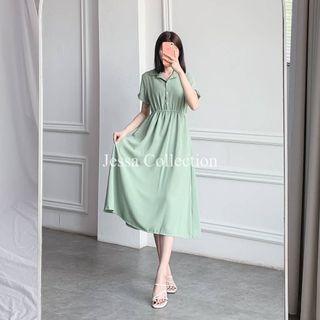 Sage Dress - Long Dress