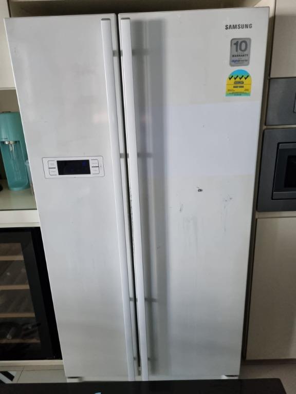 Samsung Side by Side Fridge 4 TICKS 551L RSH5SUSW, TV & Home Appliances