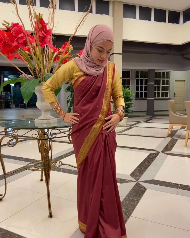 Saree muslimah sale