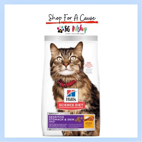 Science diet sensitive skin and stomach cat hotsell