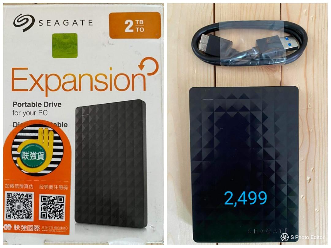 Seagate Expansion Portable Hard Drive 2T (Category: Hard Disks & Thumbdrives) located in Marikina City. Submitted by adnair0808 (Listing ID 1171305783, Image 1). Description: Seagate Expansion Portable Hard Drive 2T.
