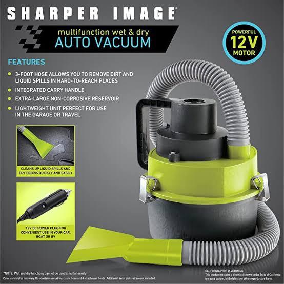 Sharper Image Multifunction wet & dry Auto Vacuum, TV & Home Appliances