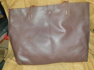 GH Bass soft leather tote bag