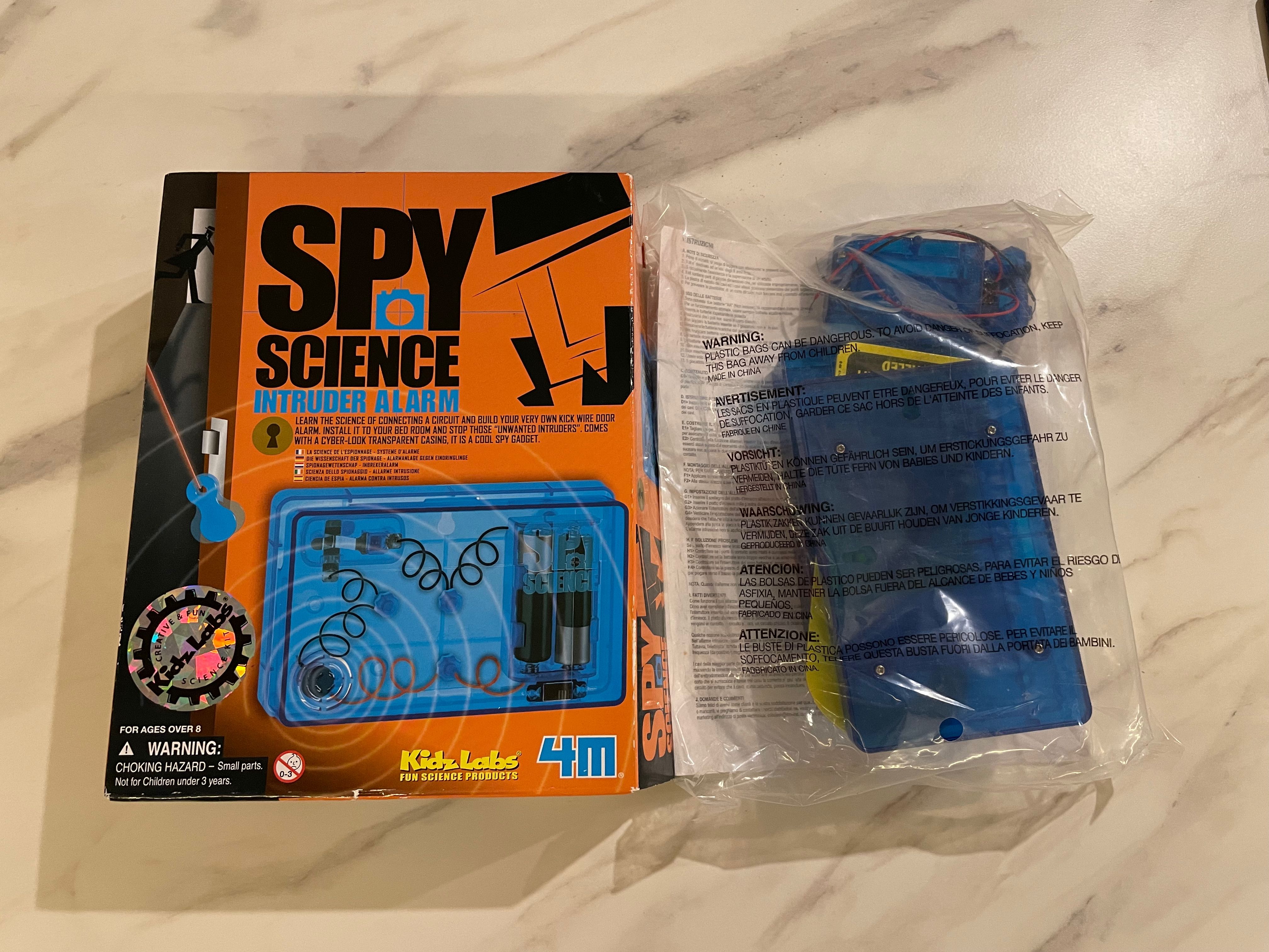 Spy science top intruder alarm