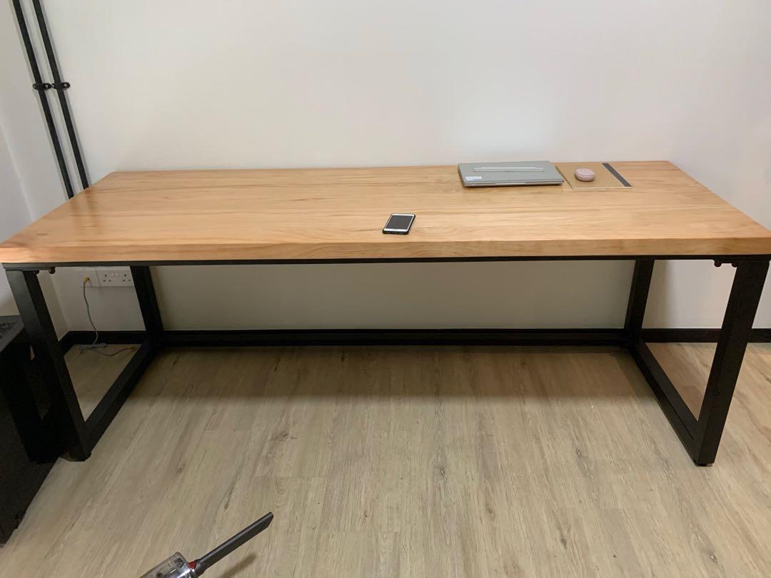 Sturdy study table computer table Furniture Home Living