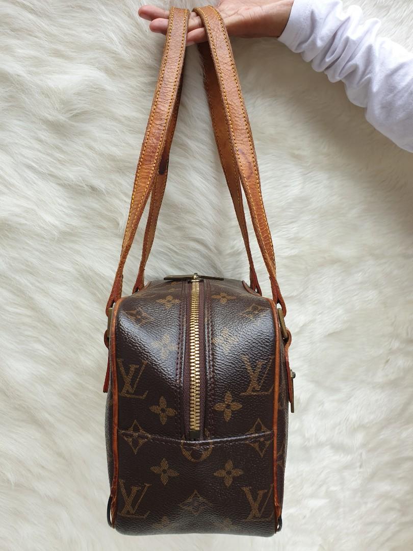 Tas Lv Totebag Shoulder Vintage Bag Wanita Kulit Asli Second Preloved