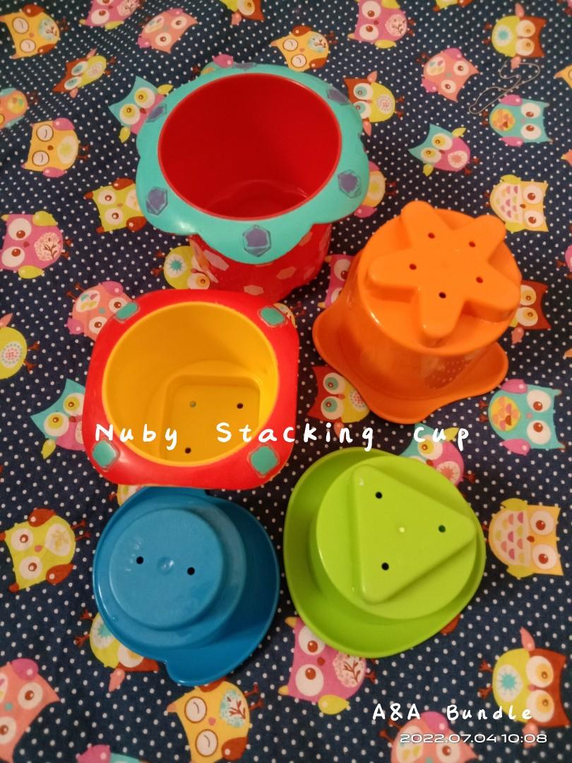 Nuby shop stacking cups