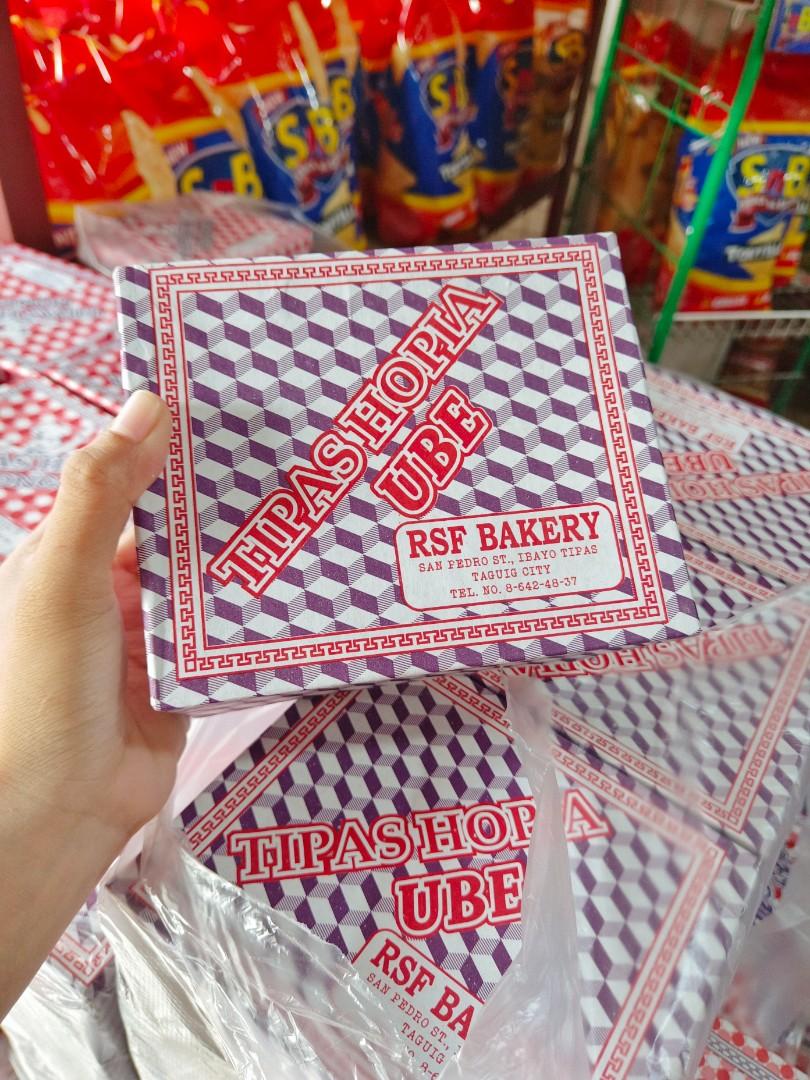 TIPAS HOPIA (Category: Local Eats) located in Cavite. Submitted by sweetbella15 (Listing ID 1171393616, Image 2). Description: TIPAS HOPIA 10 pieces inside Ube & Monggo Flavor.