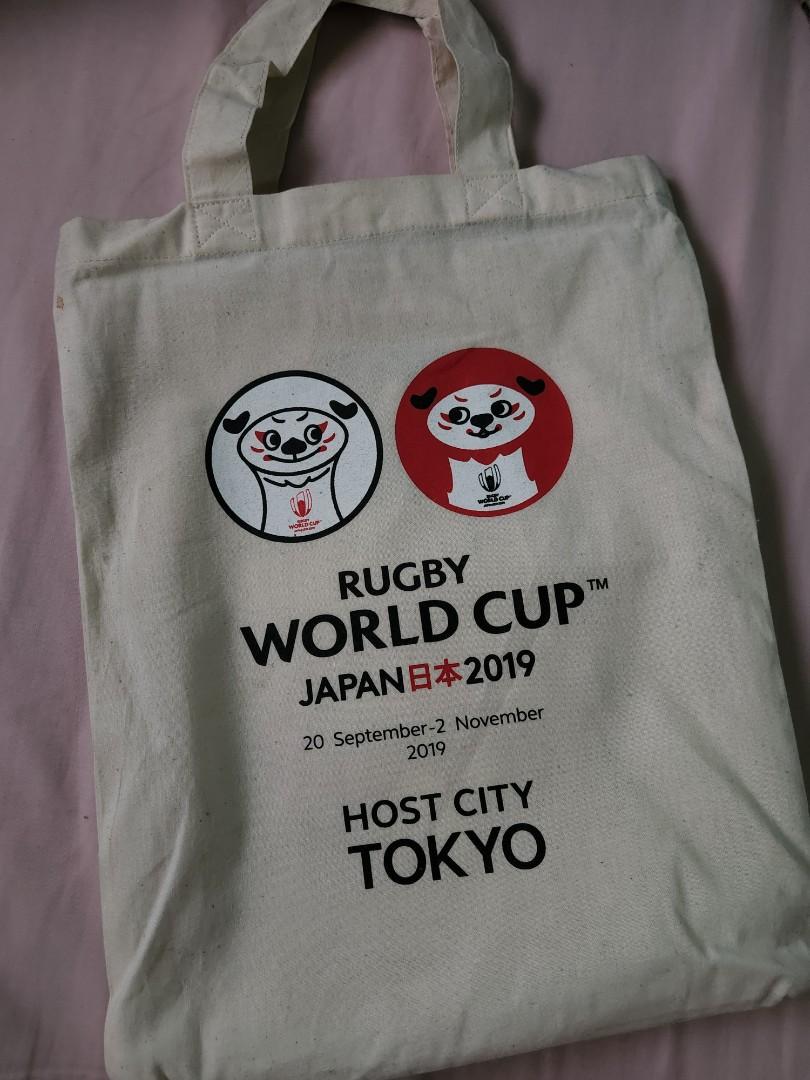 Tokyo Olympics Commemorative Pin (Category: Other Sports Equipment and Supplies) located in Angeles City. Submitted by tbstuff (Listing ID 1171285038, Image 2). Description: Tokyo Paralympics commemorative pin and Rugby World Cup linen bag.