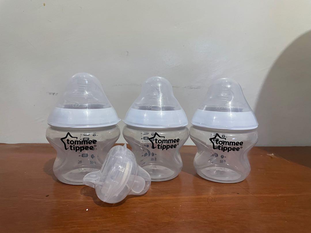 Tommee Tippee Closer To Nature 5oz (Category: Breastfeeding & Bottle Feeding) located in Paombong. Submitted by agathadayao (Listing ID 1171397083, Image 1). Description: 1 used bottle Tommee Tippee 5oz 5-ounce baby bottles with Slow Flow nipple (size 1), ideal for newborn babies and up Acceptance Guaranteed*: Breast-like shaped nipple for an easy and natural latch – 97% mom recommended** Natural Feel: Super-sensitive bottle nipple flexes like mo