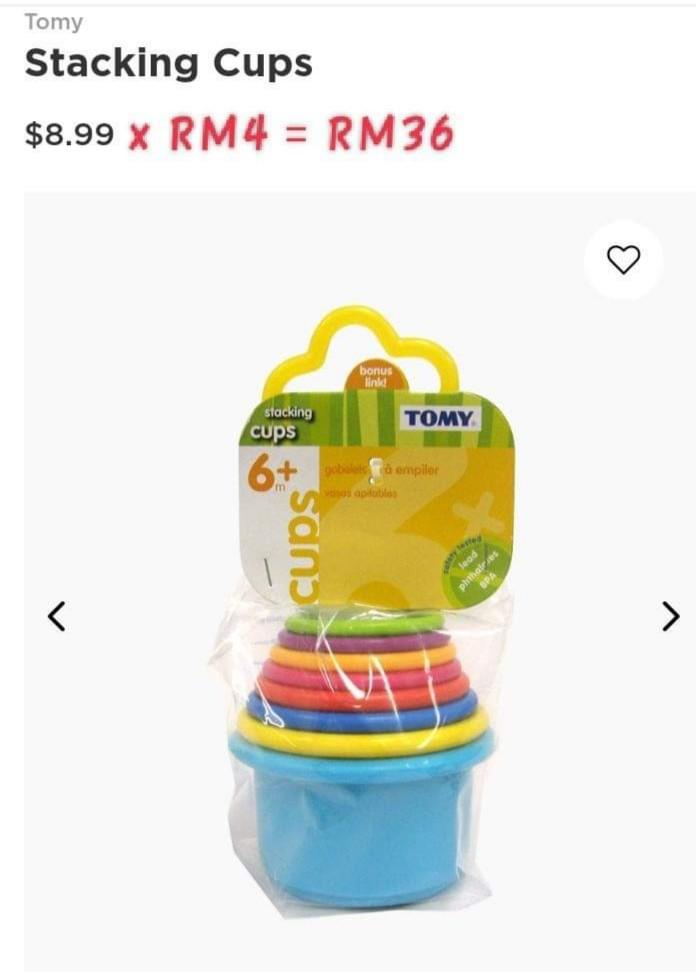 Tomy sale stacking cups