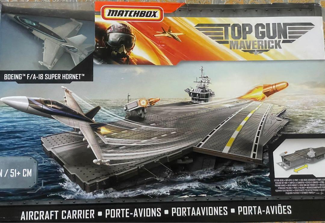 Top Gun Maverick Aircraft Carrier from Match box, Hobbies & Toys, Memorabilia & Collectibles