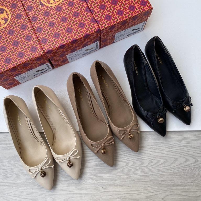 Tory burch kitten heel pumps store