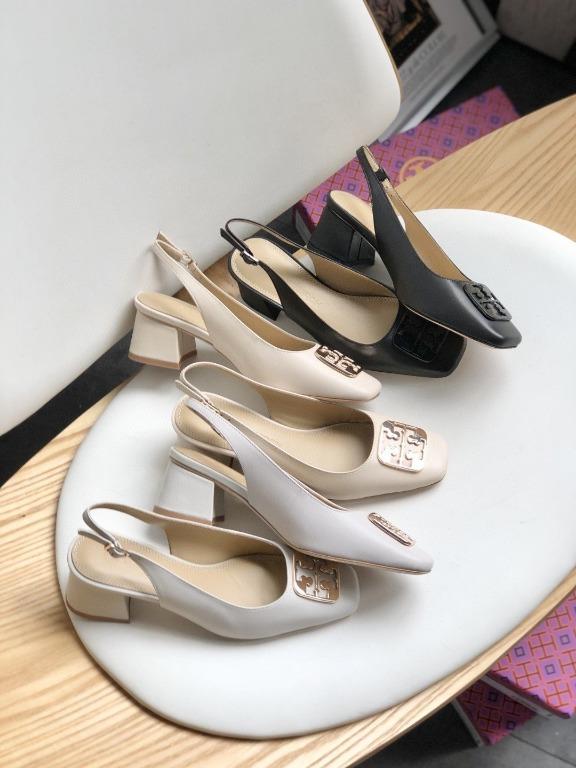 Tory burch square toe sandal shop