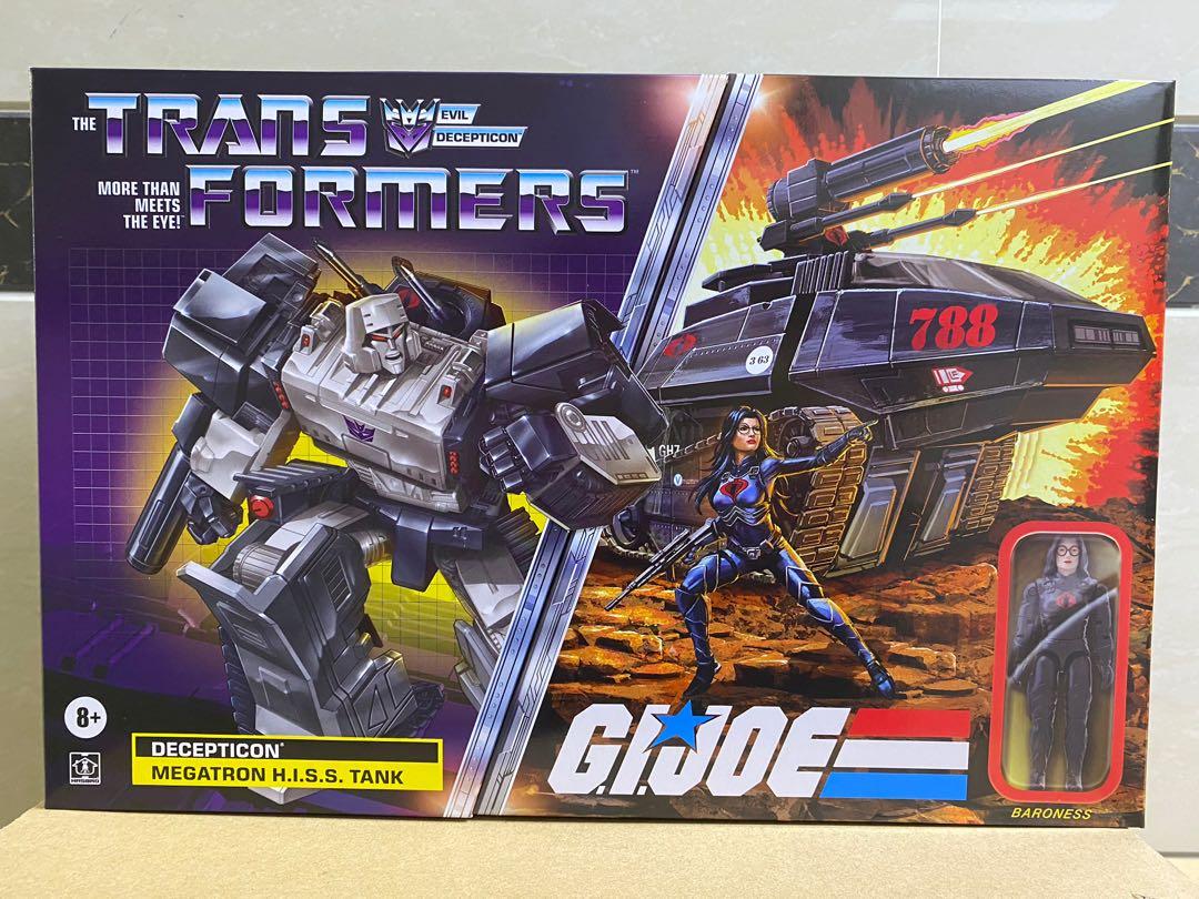 Transformers x G I Joe hiss tank Baroness Megatron H.I.S.S. Tank gi joe