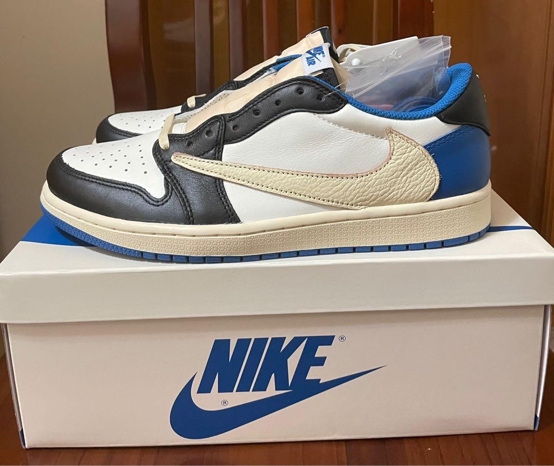 Travis scott x fragment Low aj 1