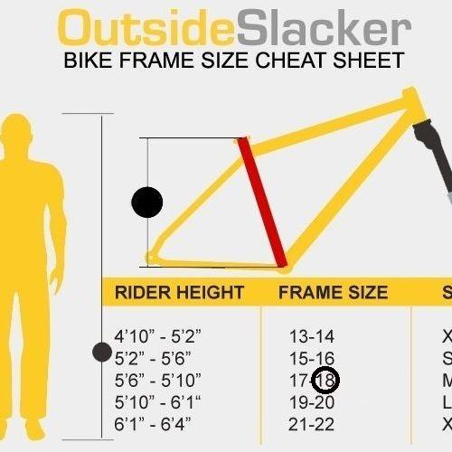 Trinx mountain bike size chart 2025