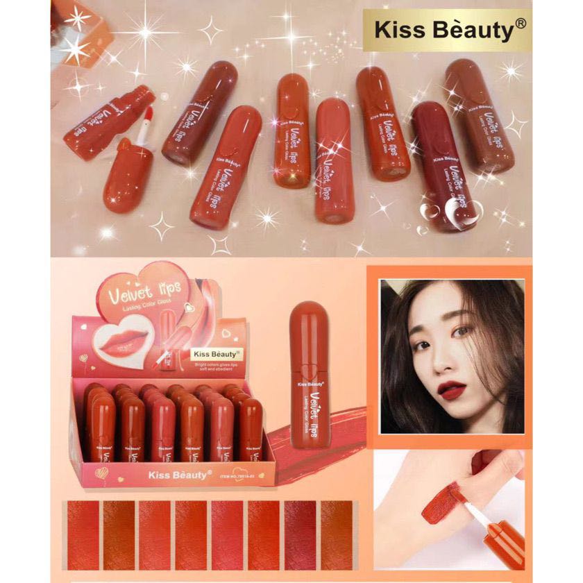 kiss beauty velvet matte lip cream