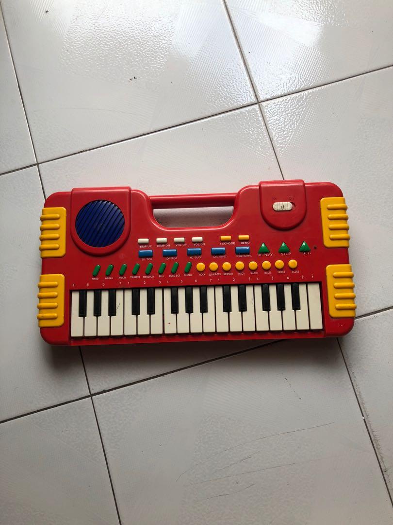 VINTAGE PORTABLE MINI KEYBOARD COLOURFULL