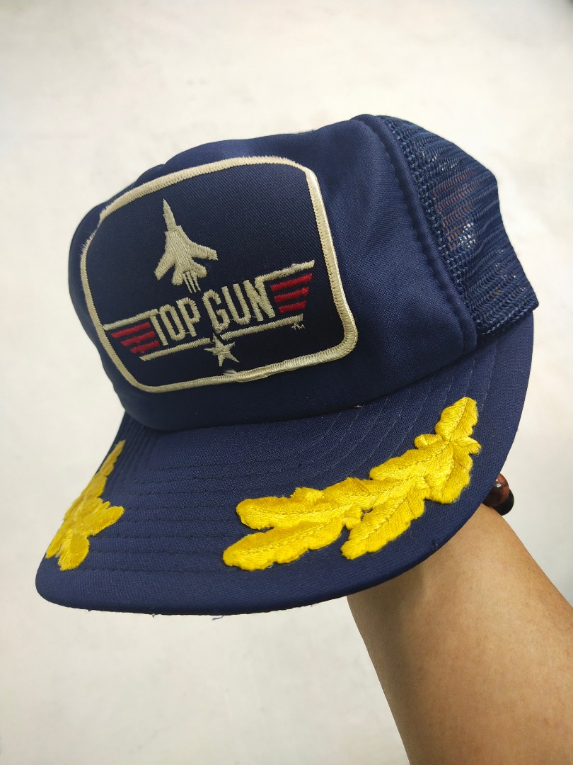 Vintage Top Gun Trucker Cap, Men's Fashion, Watches & Accessories, Cap ...