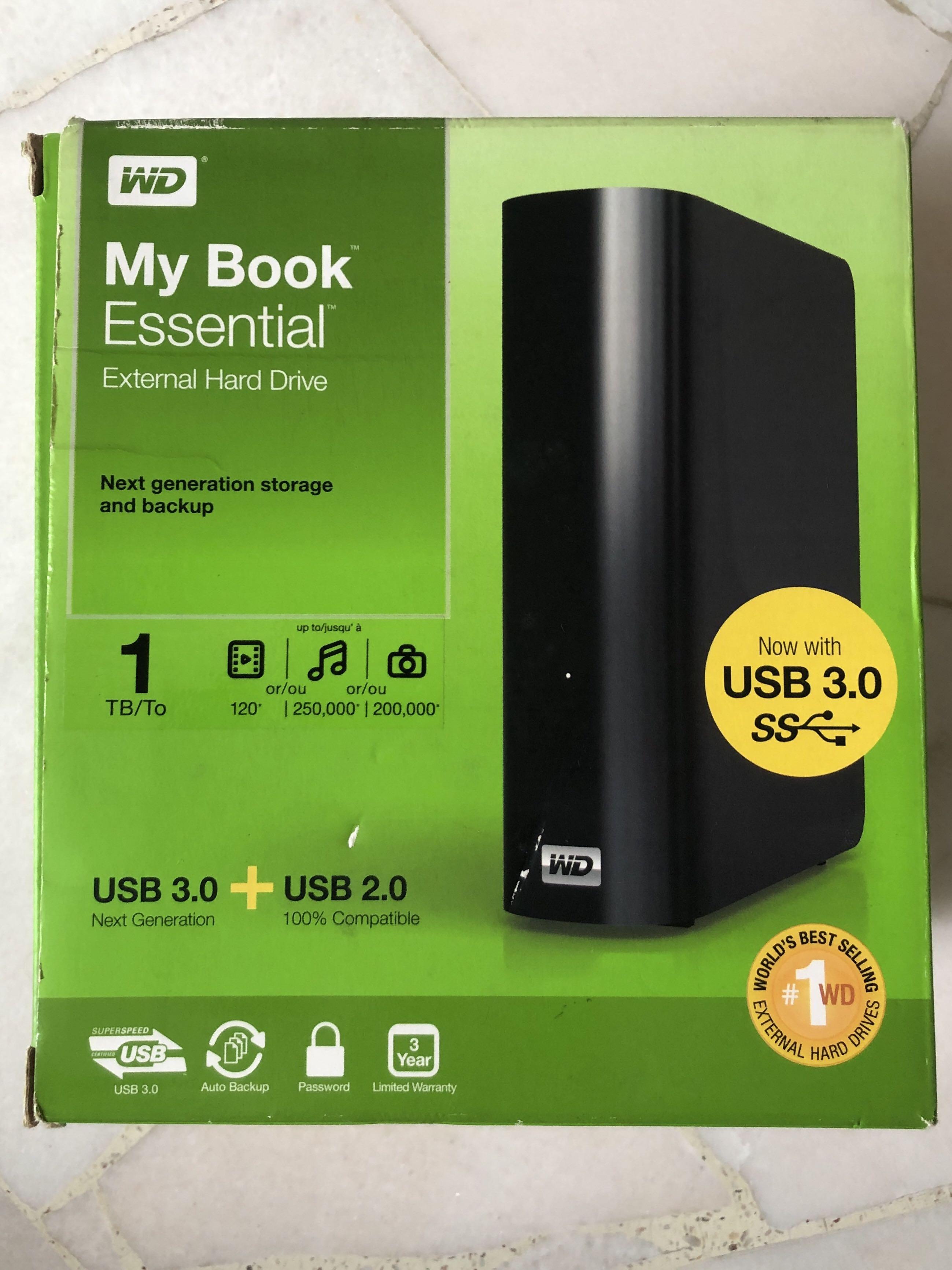 Wd My Book Essential Treiber Windows 7 WD My Book Essential 1TB, Computers & Tech, Parts & Accessories, Hard