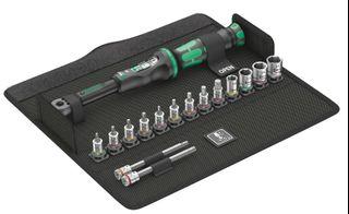 Wera 1/4 in Bicycle Set Torque Wrench, 2.5 → 25Nm 1/4in