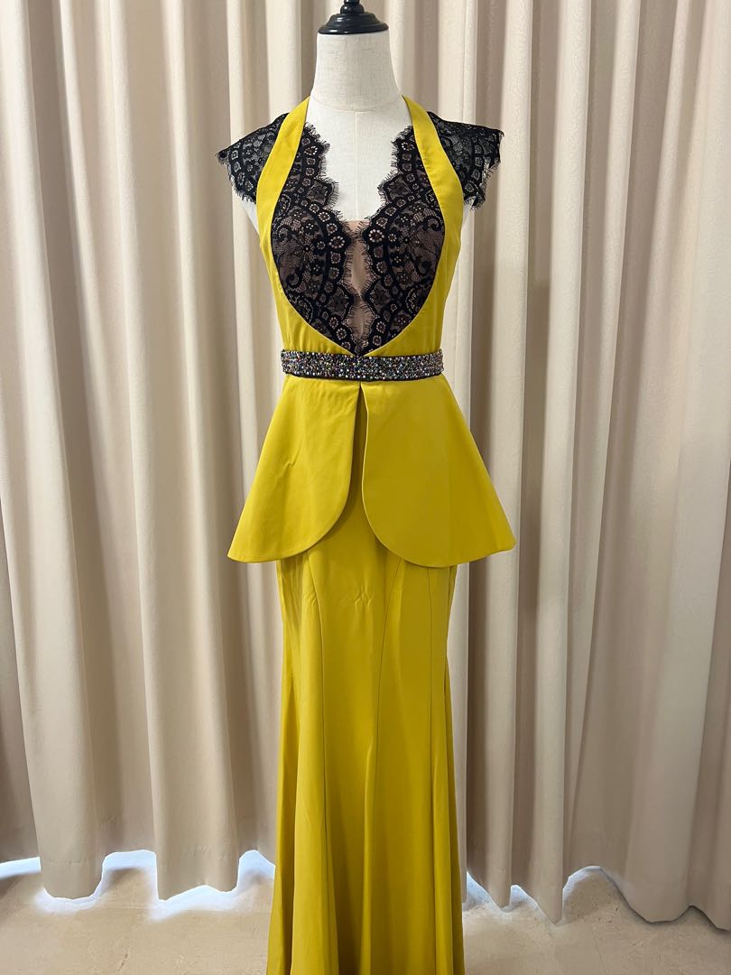 Worn once only evening gown, Women's Fashion, Dresses & Sets, Evening